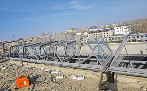 敦煌博物馆甘德排烟天窗