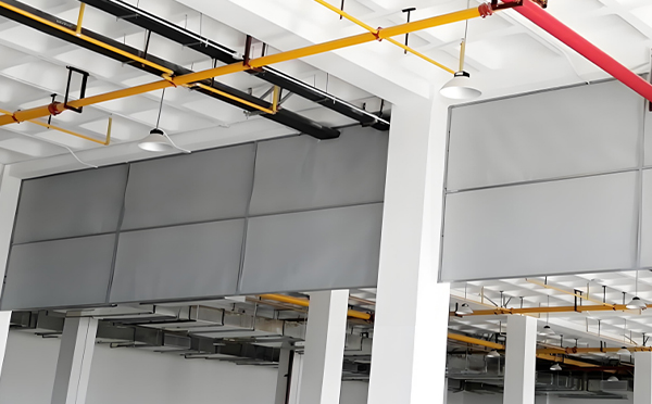 甘德防火布挡烟垂壁