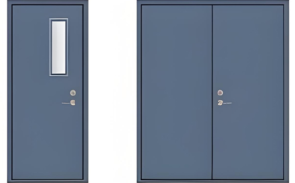 甘德钢制防火门