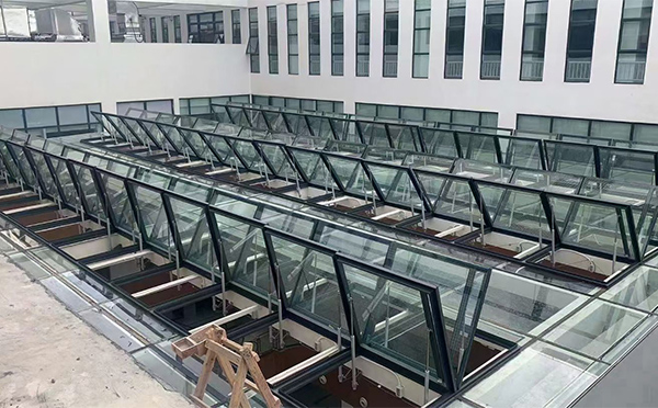 百安科技有限公司近期甘德排烟窗项目案例分享 百安科技有限公司近期甘德排烟窗项目案例分享