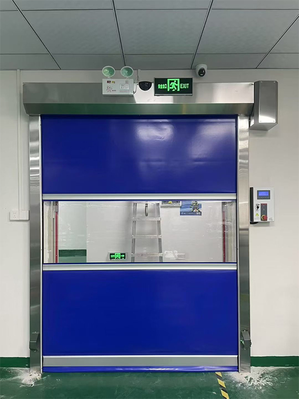 甘德快速甘德卷帘门在冷链物流仓储区的应用实践 甘德快速甘德卷帘门在冷链物流仓储区的应用实践